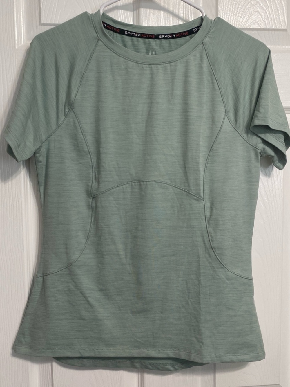 Spyder Sage Green Short Sleeve Performance Tee